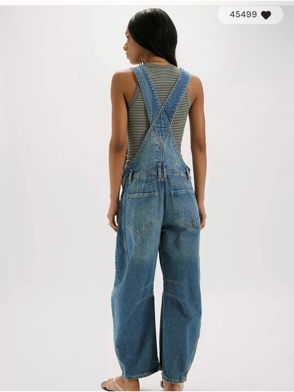 We The Free Good Luck Barrel Overalls - Picture 3 of 4